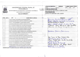 DEPARTAMENTO DE REGISTRO E CONTROLE ACAD&Ecirc;MICO &ldquo;OR