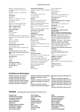 Prefeituras Municipais