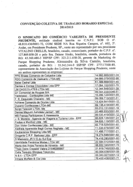 Convenção Coletiva de Trabalho e Horário Especial