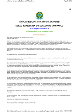 EDITAL n&ordm; 006/2009