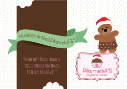 “Ho ho ho! O Natal chegou e trouxe com ele novidades e sabores