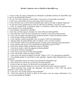 D&uacute;vidas - Planilha - Asanet