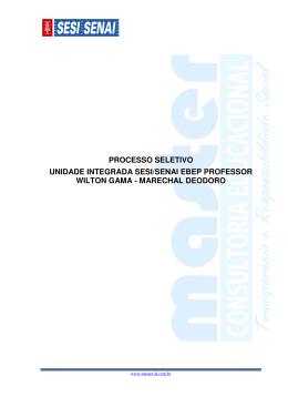 Edital 2014.2 - Master Consultoria