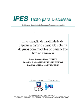 Texto para Discussão