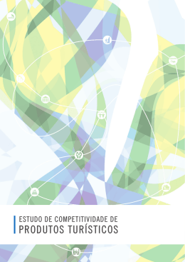 PRODUTOS TUR&Iacute;STICOS - Minist&eacute;rio do Turismo