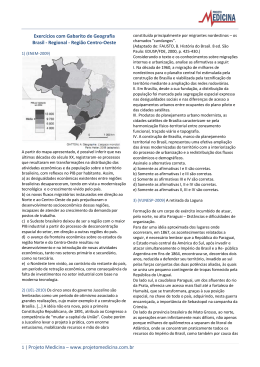 Geografia do Brasil - Região Centro-Oeste