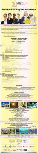 Encontro BPW Regi&atilde;o Centro-Oeste