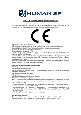 Saiba mais sobre os detergentes com a marca CE