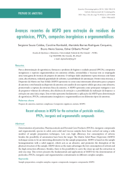 Portugu&ecirc;s - Scientia Chromatographica