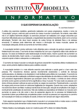 O que esperar da Musculação