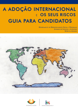 A Ado&ccedil;&atilde;o Internacional e os seus riscos - guia