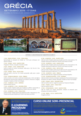 GRÉCIA - Visa Turismo