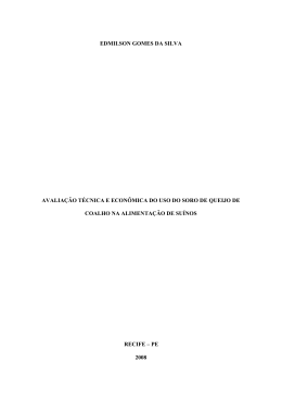 edmilson gomes da silva avalia&ccedil;&atilde;o t&eacute;cnica e econ&otilde;mica do uso do