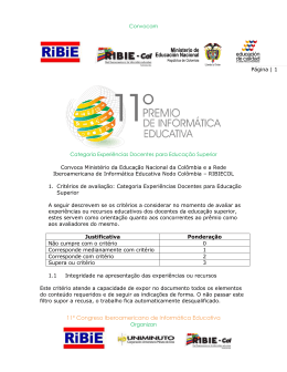 11&ordm; Congreso Iberoamericano de Inform&aacute;tica Educativa