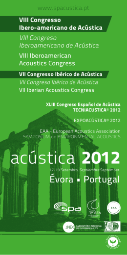 acústica 2012 - Ordem dos Engenheiros