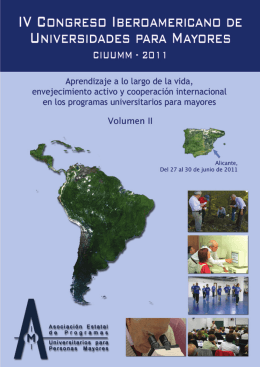 iv congreso iberoamericano de universidades para mayores
