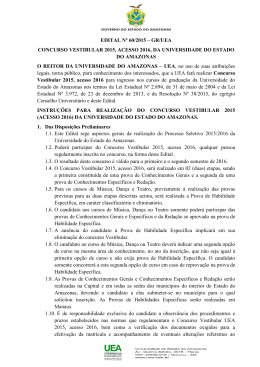 edital n&ordm; 60/2015 &ndash; gr/uea concurso vestibular 2015, acesso 2016