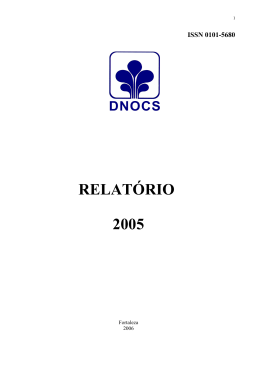 Relatório anual 2005