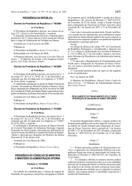 Portaria n.&ordm; 231/2008