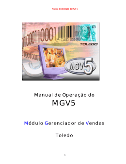 Manual Software MGV5