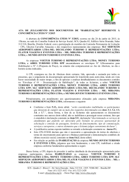 ata do ato de abertura do envelope n° 01 – habilitação