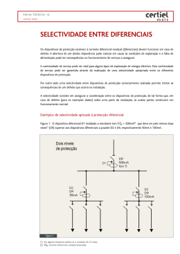 Selectividade entre diferenciais