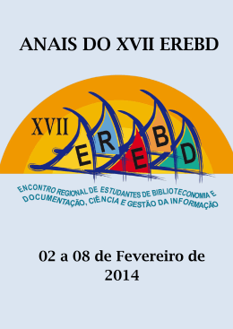 ANAIS DO XVII EREBD - erebd xvii