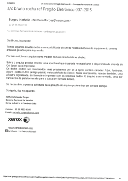 Pedido de Esclarecimento