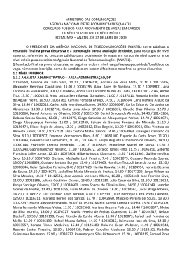 Resultado final na prova discursiva e a convoca&ccedil;&atilde;o
