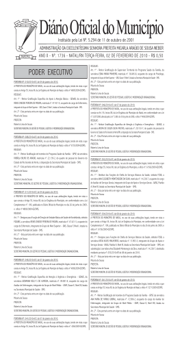 DOM 1736 02 DE FEVEREIRO DE 2010