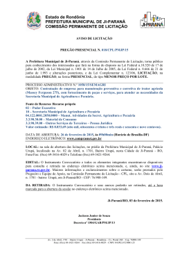 PREFEITURA MUNICIPAL DE JI