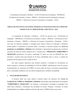 Coordena&ccedil;&atilde;o de Educa&ccedil;&atilde;o a Dist&acirc;ncia &ndash; CEAD, Pr&oacute;