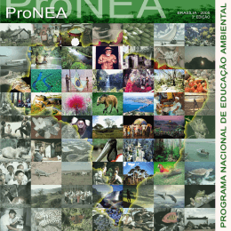 O ProNEA - Programa Nacional de Educação Ambiental