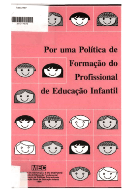 Política de Formação do Profissional de Educação Infantil