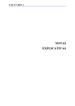 NOTAS EXPLICATIVAS