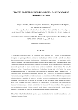 PROJETO DO DISTRIBUIDOR DE AR DE UM