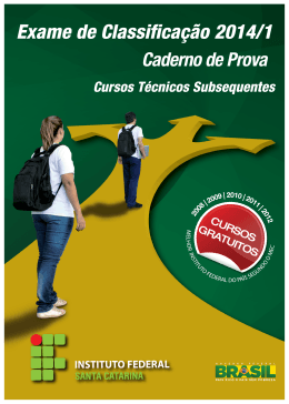 Edital 03/DEING/2014/1 (Prova 08/12/13)