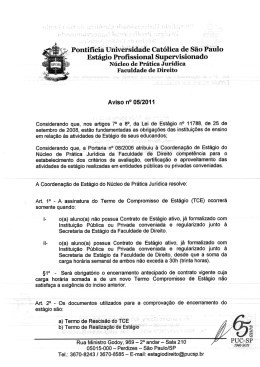 considerando que, nos ` artigos 7° é`sf`, da ` Léiy de - PUC-SP