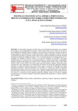 pol&iacute;ticas lingu&iacute;sticas na am&eacute;rica portuguesa