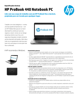 HP ProBook 440 Notebook PC