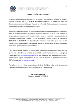 governo do estado do esp&iacute;rito santo secretaria de estado da fazenda