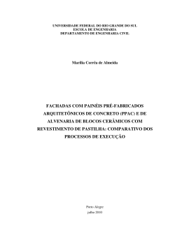 fachadas com pain&eacute;is pr&eacute;-fabricados arquitet&ocirc;nicos de concreto