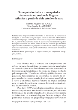 Baixar este arquivo PDF - Revista Linguagem & Ensino