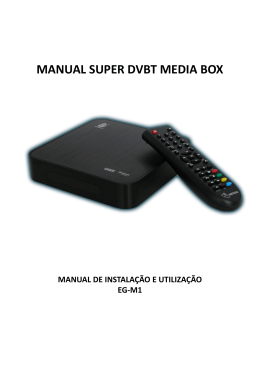 MANUAL SUPER DVBT MEDIA BOX
