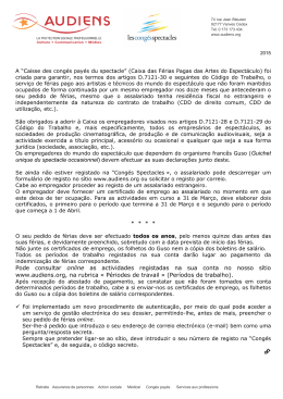 Notice CCS portugais novembre 2015