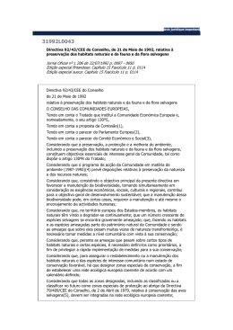 Directiva 92/43/CEE