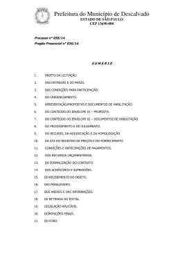 Prefeitura do Munic&iacute;pio de Descalvado
