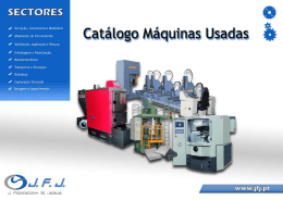 Cat&aacute;logo M&aacute;quinas Usadas Stock