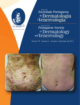 revista da sociedade portuguesa de dermatologia e