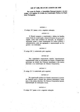 Lei2100 - Assembleia da Rep&uacute;blica
